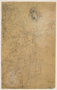 Studies of the Madonna and Child by Giulio Cesare Procaccini